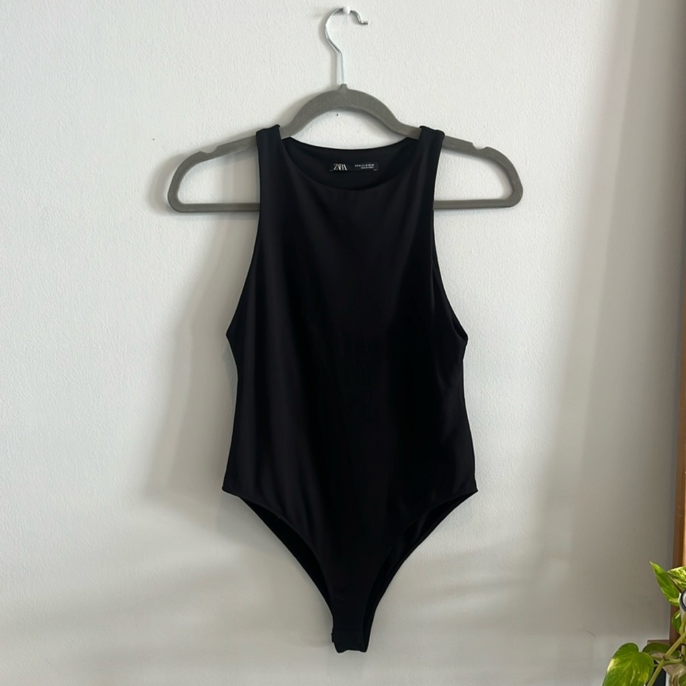 Zara Black Bodysuit
